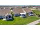Expansive backyard featuring a cozy screened-in porch and a charming patio with a pergola and hot tub at 622 Ehrlich Ln, Westfield, IN 46074
