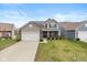 Charming two-story home featuring a well-maintained lawn and a two-car garage at 6535 Heben Ct, Indianapolis, IN 46113