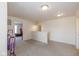 Carpeted loft area perfect for a home office or sitting area on second floor at 6535 Heben Ct, Indianapolis, IN 46113