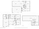 Floor plans for the first floor, second floor, and basement at 7048 Millet Ln, Avon, IN 46123
