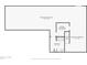 Floor plan of the basement with measurements and layout at 7048 Millet Ln, Avon, IN 46123