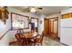 Charming dining area with a wooden table, perfect for Gathering meals and entertaining guests at 8142 Bentley Farms Dr, Indianapolis, IN 46259