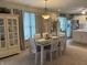 Elegant dining area adjacent to the kitchen, enhancing the flow of the home at 1066 Woodridge, Brownsburg, IN 46112