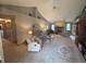Comfortable living room with a fireplace, plush seating, and an open-concept design at 1066 Woodridge, Brownsburg, IN 46112