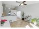 Bright kitchen area with views to the backyard at 10875 Santa Anita Ct, Carmel, IN 46280