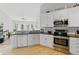Kitchen with stainless steel appliances at 10875 Santa Anita Ct, Carmel, IN 46280