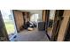 Interior of kitchen with construction materials and appliances, displaying renovation progress at 116 N Vine St, Shelbyville, IN 46176