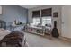 Bedroom with a built-in window seat, neutral walls, plush carpet, and natural light at 1232 Blue Haven Way, Greenwood, IN 46143