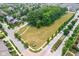 Aerial view of community park with walking trails and green space at 13107 Pennington Rd, Fishers, IN 46037