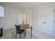 Office space with a small desk, black chair, an area rug, and a double closet at 13107 Pennington Rd, Fishers, IN 46037