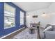 Comfortable living area featuring two large windows and modern decor, providing a relaxing space at 1458 Longleaf St, Avon, IN 46123