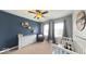 Charming bedroom featuring neutral walls and decorative accents at 3806 Sycamore Bend S Way, Columbus, IN 47203