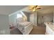 Bright bedroom with a plush bed and a window for natural light at 3806 Sycamore Bend S Way, Columbus, IN 47203