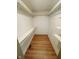 Walk-in closet providing ample storage space and organization at 439 Pleasantview Dr, Greenwood, IN 46142