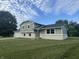 Attractive two-story home featuring a well-maintained lawn and classic design elements at 439 Pleasantview Dr, Greenwood, IN 46142