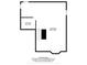 Basement floor plan featuring storage 8'8