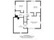 Second floor plan includes bedrooms 12'3
