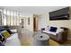 Inviting living area featuring contemporary furniture and a bright, open layout at 5344 Tincher Rd, Indianapolis, IN 46221
