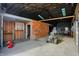 Large barn interior with concrete floor, unfinished wood walls, and ample storage space at 5442 W 400 N, Fairland, IN 46126