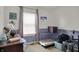 Versatile bedroom, featuring a window, desk, and space for pets and other activities at 594 N Shore Blvd, Franklin, IN 46131
