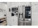 Kitchen features stainless steel appliances, and plenty of storage space at 7391 Blanford Dr, Plainfield, IN 46168