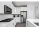 Well-equipped kitchen with stainless steel appliances and subway tile backsplash at 745 Stone Trace Ct, Avon, IN 46123
