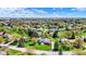 Expansive aerial view of a home nestled in a lush, green neighborhood with mature trees and blue skies at 7531 Normandy Blvd, Indianapolis, IN 46278
