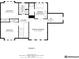Third floor plan showcasing bedrooms, bathrooms, closets, and hallway layout at 7531 Normandy Blvd, Indianapolis, IN 46278