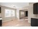 Bright dining area with large windows and open floor plan at 9111 Sand Key Ln, Indianapolis, IN 46256