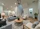 Cozy living room featuring modern furnishings, neutral color palette, and open layout at 1038 St Peter St, Indianapolis, IN 46203