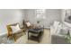 Cozy living room with stylish furniture, a rug, and ample natural light from the window at 126 S 3Rd Ave, Beech Grove, IN 46107