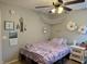 Comfortable bedroom decorated with whimsical accents and soft lighting at 13993 Whittier Dr, Fishers, IN 46038