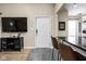 Stylish entryway featuring tiled floors, a console table, and modern decor at 1429 Linden St, Indianapolis, IN 46203