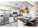 Modern kitchen with stainless steel appliances, granite countertops, and ample cabinet space at 1429 Linden St, Indianapolis, IN 46203
