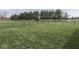 Wide, well-maintained backyard featuring a black chain link fence at 1873 S 510 E, Franklin, IN 46131