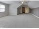Spacious bonus room with dormers offering ample natural light and a ceiling fan at 1873 S 510 E, Franklin, IN 46131