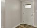 Entryway with a white front door, light gray walls, and wood-look flooring at 2264 Walnut W St, Greenfield, IN 46140
