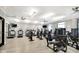 Well-equipped gym with treadmills, ellipticals, and weight machines at 2766 Ruffian Dr, Westfield, IN 46074