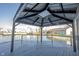 Water view from covered deck with houses in the background at 3260 Eddy Ct, Indianapolis, IN 46214
