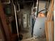 Image shows the home's utilities and HVAC, including a water heater and furnace at 6089 W Hellis Dr, Muncie, IN 47304