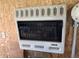 Image shows a mounted heater in the home's garage at 6089 W Hellis Dr, Muncie, IN 47304