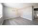 Spacious bedroom featuring vinyl flooring, a large window, and light gray walls at 726 Westridge S Dr, Noblesville, IN 46062