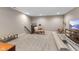 Expansive basement featuring neutral carpeting, staircase and endless possibilities at 11450 Wicker Ln, Noblesville, IN 46060