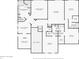 This floor plan highlights the layout of the first floor at 13974 Nina Dr, Carmel, IN 46074