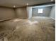 Unfinished basement with a window for natural light at 141 Creststone Blvd, Westfield, IN 46074