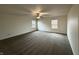 Spacious bedroom featuring carpet flooring, ceiling fan, and lots of natural light at 14243 Clapboard Dr, Noblesville, IN 46060