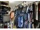 Walk-in closet offering extensive storage options for clothes and accessories at 146 Handley St, Indianapolis, IN 46222