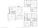 Multi-level floor plan showcasing the layout of all floors including garage at 16491 Wheatley Ct, Fishers, IN 46040