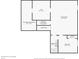 Layout of basement includes a storage and living room at 16491 Wheatley Ct, Fishers, IN 46040