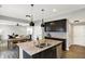Spacious eat-in kitchen with a view of the living room, great for entertaining at 16491 Wheatley Ct, Fishers, IN 46040